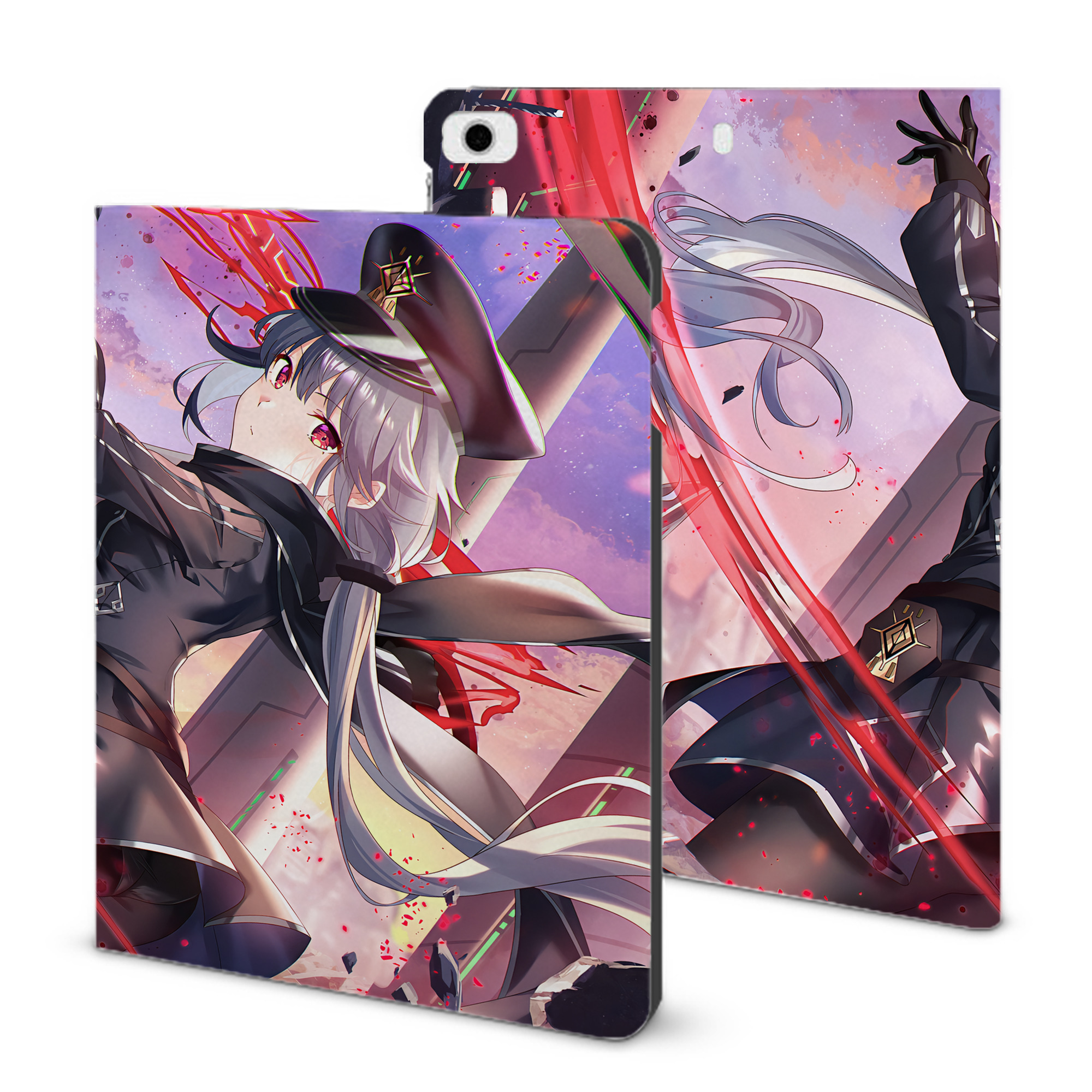 （画像用） 遊☆戯☆王 Yu-Gi-Oh! IPad ケース ブック型 PUレザー TPU 耐衝撃 軽量 薄型 ペン収納なし 全面保護 IPad 各モデル対応